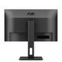 AOC Monitor 24E3QAF 23.8" Full HD IPS 100Hz Ergonómico Ajustable en Altura con Altavoces, Flicker-Free y Low Blue Light - Negro